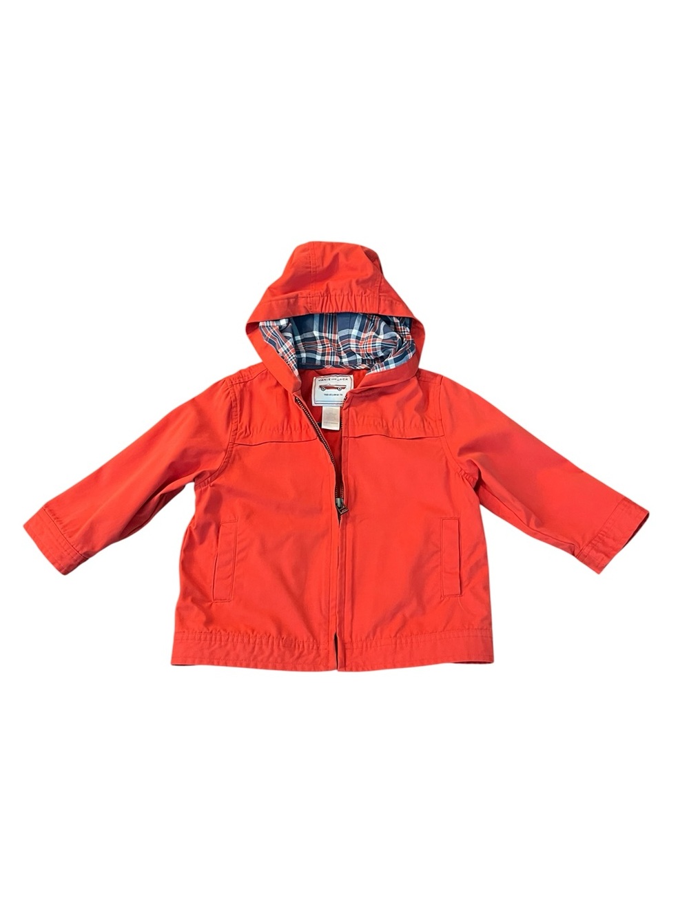 Janie and Jack Red Hooded Kids Jacket Size 18-24 Months